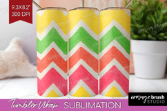 Abstract Fruit Tumbler Wrap - Tutti Frutti Tumbler PNG Product Image 1