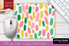 Abstract Fruit Mouse Pad Sublimation - Tutti Frutti Mousepad Product Image 1