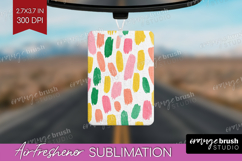 Abstract Fruit Air Freshener PNG - Tutti Frutti PNG Product Image 1
