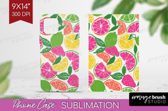 Abstract Fruit Phone Case PNG - Tutti Frutti Case PNG Product Image 1