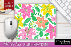 Abstract Fruit Mouse Pad Sublimation - Tutti Frutti Mousepad Product Image 1