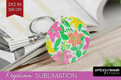 Abstract Fruit Keychain PNG - Tutti Frutti Keychain Product Image 1