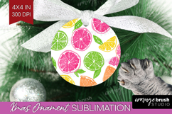 Abstract Fruit Ornament PNG - Tutti Frutti PNG Sublimation Product Image 1
