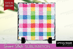 Abstract Fruit Slate PNG - Tutti Frutti Square Slate Product Image 1