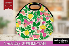 Abstract Fruit Lunch Bag - Tutti Frutti Lunch Bug PNG Product Image 1