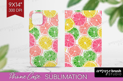 Abstract Fruit Phone Case PNG - Tutti Frutti Case PNG Product Image 1