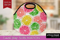 Abstract Fruit Lunch Bag - Tutti Frutti Lunch Bug PNG Product Image 1