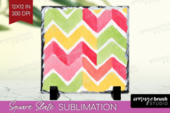 Abstract Fruit Slate PNG - Tutti Frutti Square Slate Product Image 1