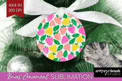 Abstract Fruit Ornament PNG - Tutti Frutti PNG Sublimation Product Image 1