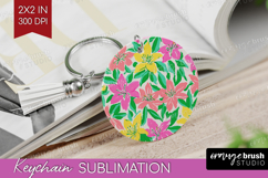 Abstract Fruit Keychain PNG - Tutti Frutti Keychain Product Image 1