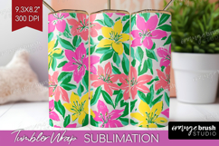 Abstract Fruit Tumbler Wrap - Tutti Frutti Tumbler PNG Product Image 1