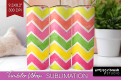 Abstract Fruit Tumbler Wrap - Tutti Frutti Tumbler PNG Product Image 1