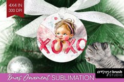 Valentine Angel Ornament PNG - Cupid PNG Sublimation Product Image 1