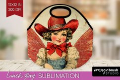 Valentine Angel Lunch Bag - Cupid Lunch Bug PNG Sublimation Product Image 1