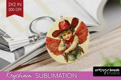 Valentine Angel Keychain PNG - Cupid Keychain Sublimation Product Image 1