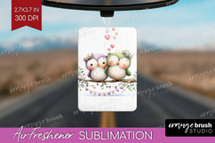 Couple Animals Air Freshener PNG - Valentines Day PNG Product Image 1