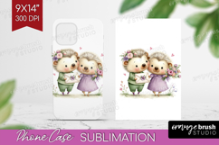 Couple Animals Phone Case PNG - Valentines Day Case PNG Product Image 1