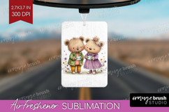 Couple Animals Air Freshener PNG - Valentines Day PNG Product Image 1