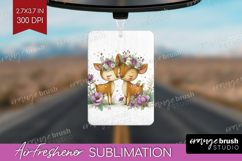 Couple Animals Air Freshener PNG - Valentines Day PNG Product Image 1