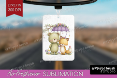 Couple Animals Air Freshener PNG - Valentines Day PNG Product Image 1