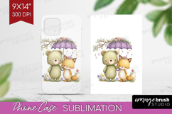 Couple Animals Phone Case PNG - Valentines Day Case PNG Product Image 1