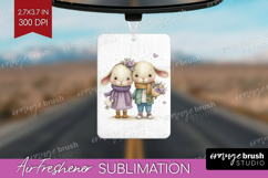 Couple Animals Air Freshener PNG - Valentines Day PNG Product Image 1