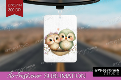 Couple Animals Air Freshener PNG - Valentines Day PNG Product Image 1