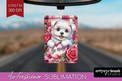 Valentine Dog Air Freshener PNG - Valentines Day PNG Product Image 1