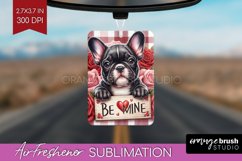 Valentine Dog Air Freshener PNG - Valentines Day PNG Product Image 1