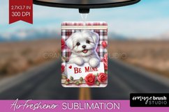 Valentine Dog Air Freshener PNG - Valentines Day PNG Product Image 1