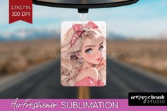 Valentine Girl Air Freshener PNG - Valentines Day PNG Product Image 1