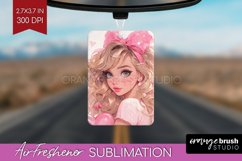 Valentine Girl Air Freshener PNG - Valentines Day PNG Product Image 1
