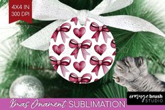 Hearts Ornament PNG - Valentines Day PNG Sublimation Product Image 1