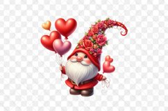 Valentines Gnomes Sublimation Clipart Product Image 3