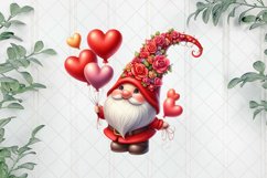 Valentines Gnomes Sublimation Clipart Product Image 1
