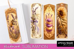Vintage Scrapbook Bookmark Sublimation - Ephemera Bookmarks Product Image 1