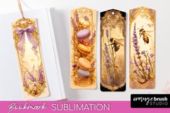 Vintage Scrapbook Bookmark Sublimation - Ephemera Bookmarks Product Image 1