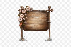 Vintage Warm Wooden Sublimation Clipart Product Image 3