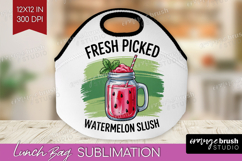 Watermelon Slush Cocktail Lunch Bag Summer Drink Lunch Bug Product Image 1