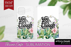 Inspirational Quote Phone Case PNG - Wildflowers Case PNG Product Image 1