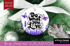 Inspirational Quote Ornament PNG - Wildflowers PNG Product Image 1