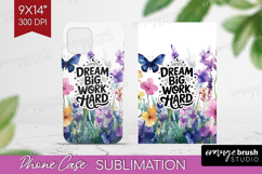 Inspirational Quote Phone Case PNG - Wildflowers Case PNG Product Image 1
