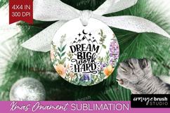 Inspirational Quote Ornament PNG - Wildflowers PNG Product Image 1