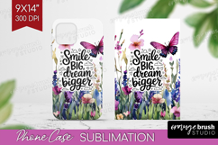 Inspirational Quote Phone Case PNG - Wildflowers Case PNG Product Image 1