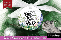 Inspirational Quote Ornament PNG - Wildflowers PNG Product Image 1