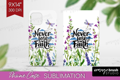 Inspirational Quote Phone Case PNG - Wildflowers Case PNG Product Image 1