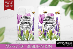 Mothers Day Quote Phone Case PNG - Wildflowers Case PNG Product Image 1