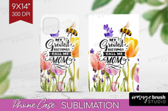 Mothers Day Quote Phone Case PNG - Wildflowers Case PNG Product Image 1