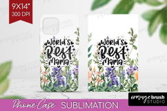 Mothers Day Quote Phone Case PNG - Wildflowers Case PNG Product Image 1