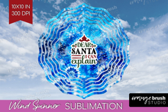 Sarcastic Christmas Quote Wind Spinner Sublimation PNG - Tie Product Image 1